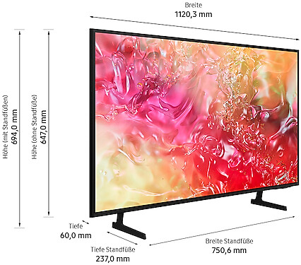 Samsung U50DU7170 4K-Fernseher 50 Zoll