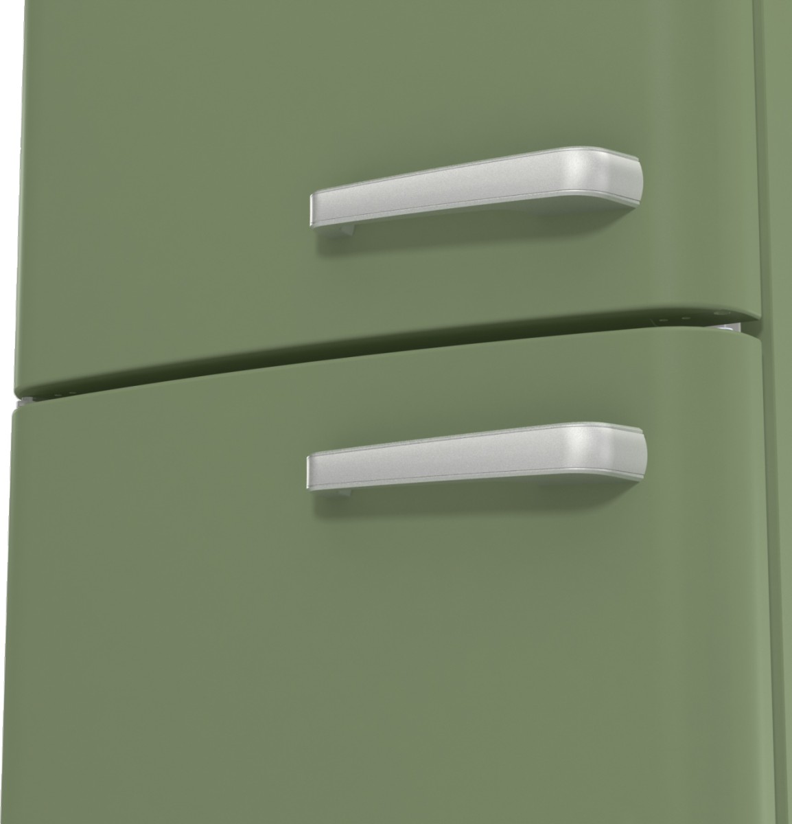 Gorenje ONRK619DOL-L Kühl-Gefrier-Kombination Olive Links