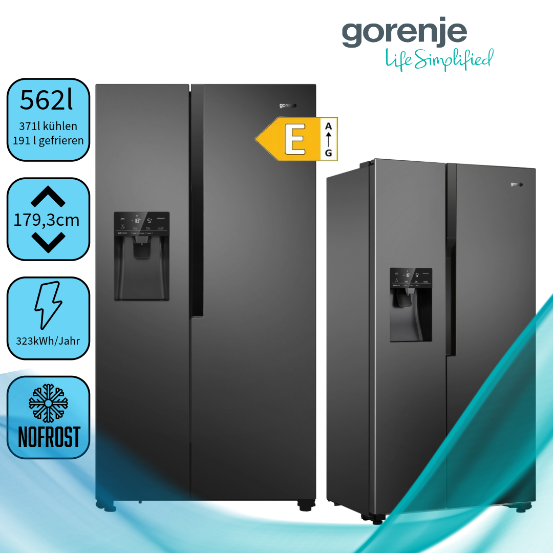 Gorenje NRS9182VB Side by Side