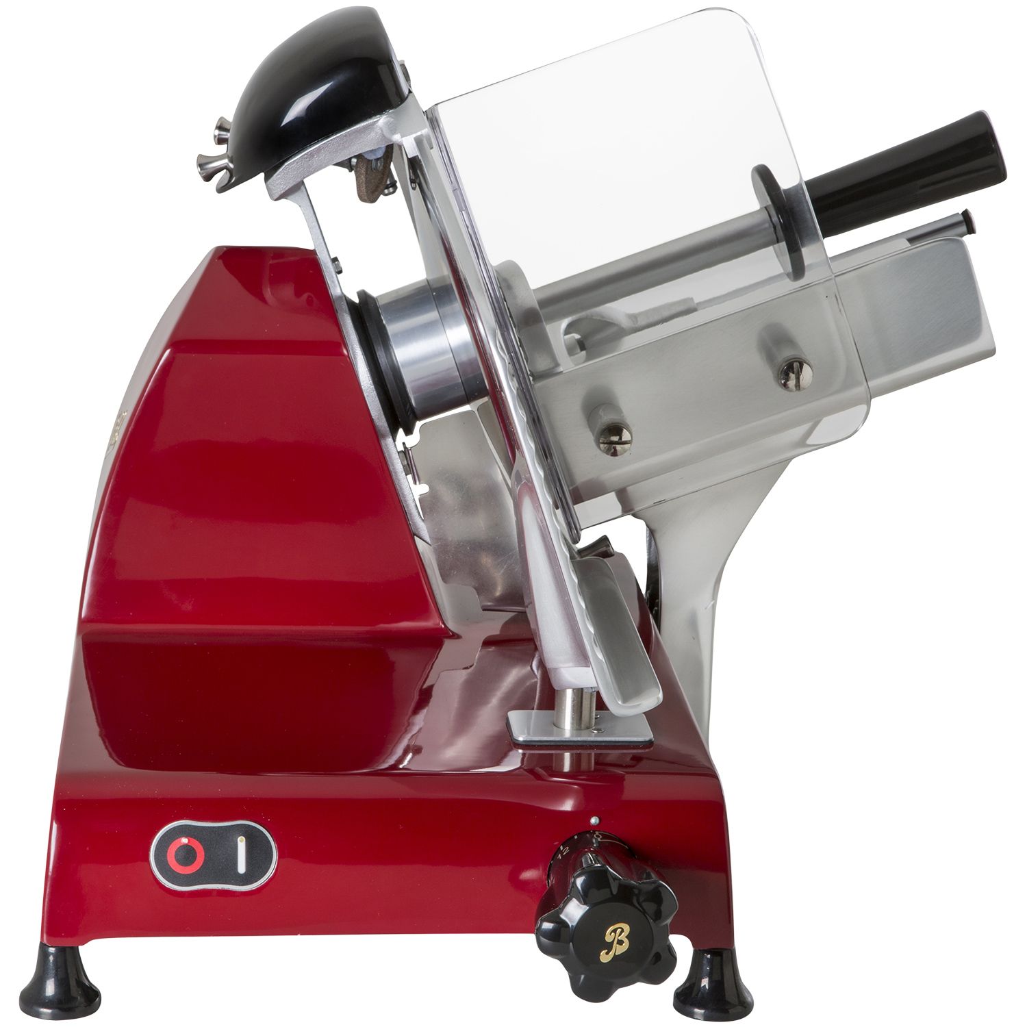 Berkel Red Line 250 rot Aufschnittmaschine  170 Watt  Schnittbreite 14 mm  Messer-Durchmesser 25 cm