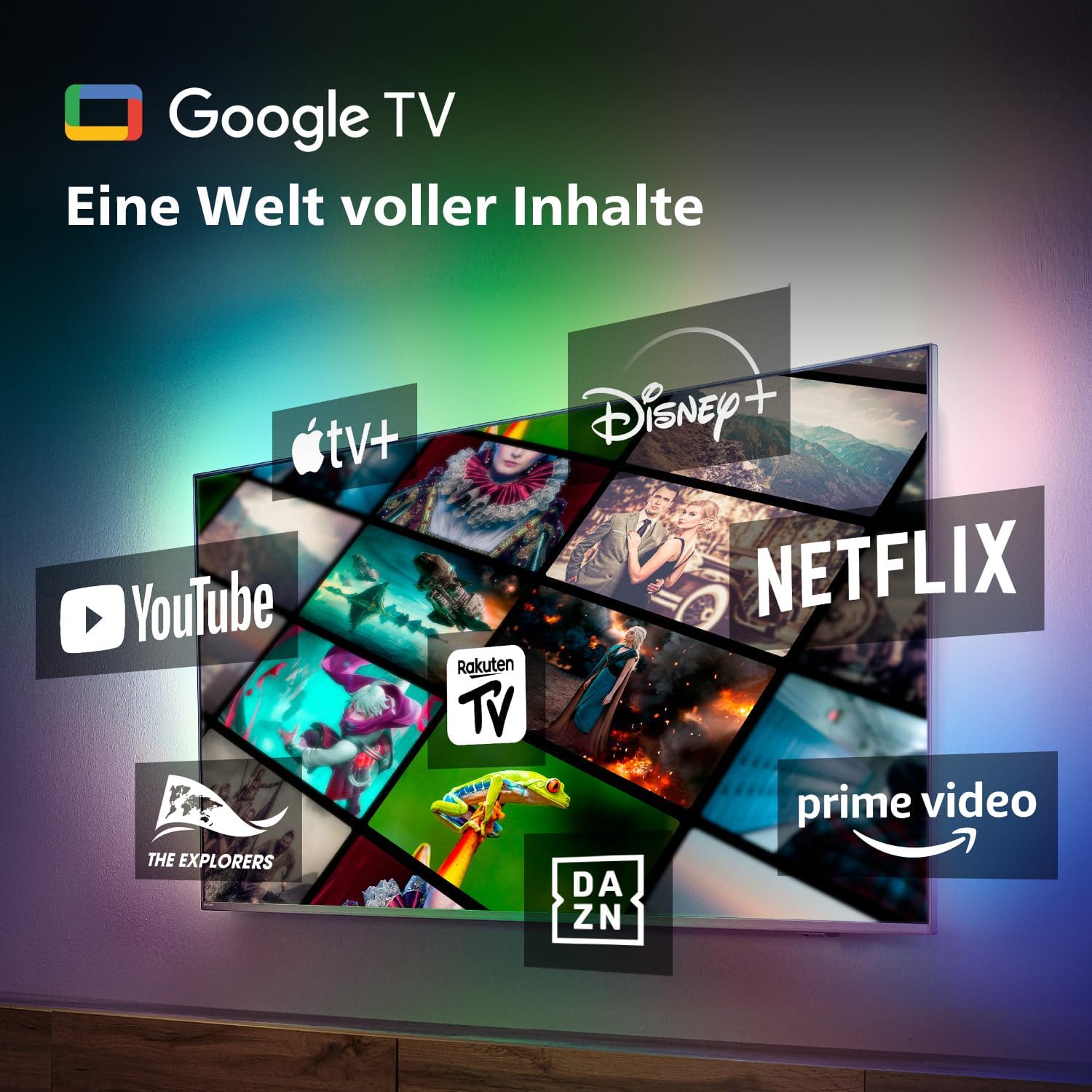 Philips 55OLED708  4K-Fernseher  HDR  3.840 x 2.160 Pixel  55 Zoll 