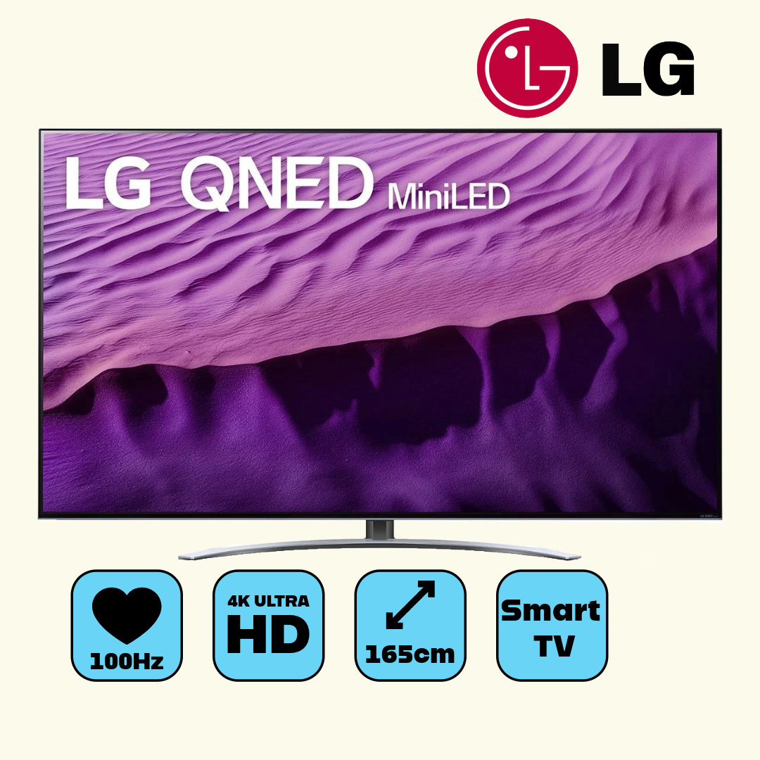 LG 65QNED879QB  4K-Fernseher  Mini-LED  3.840 x 2.160 Pixel  65 Zoll 