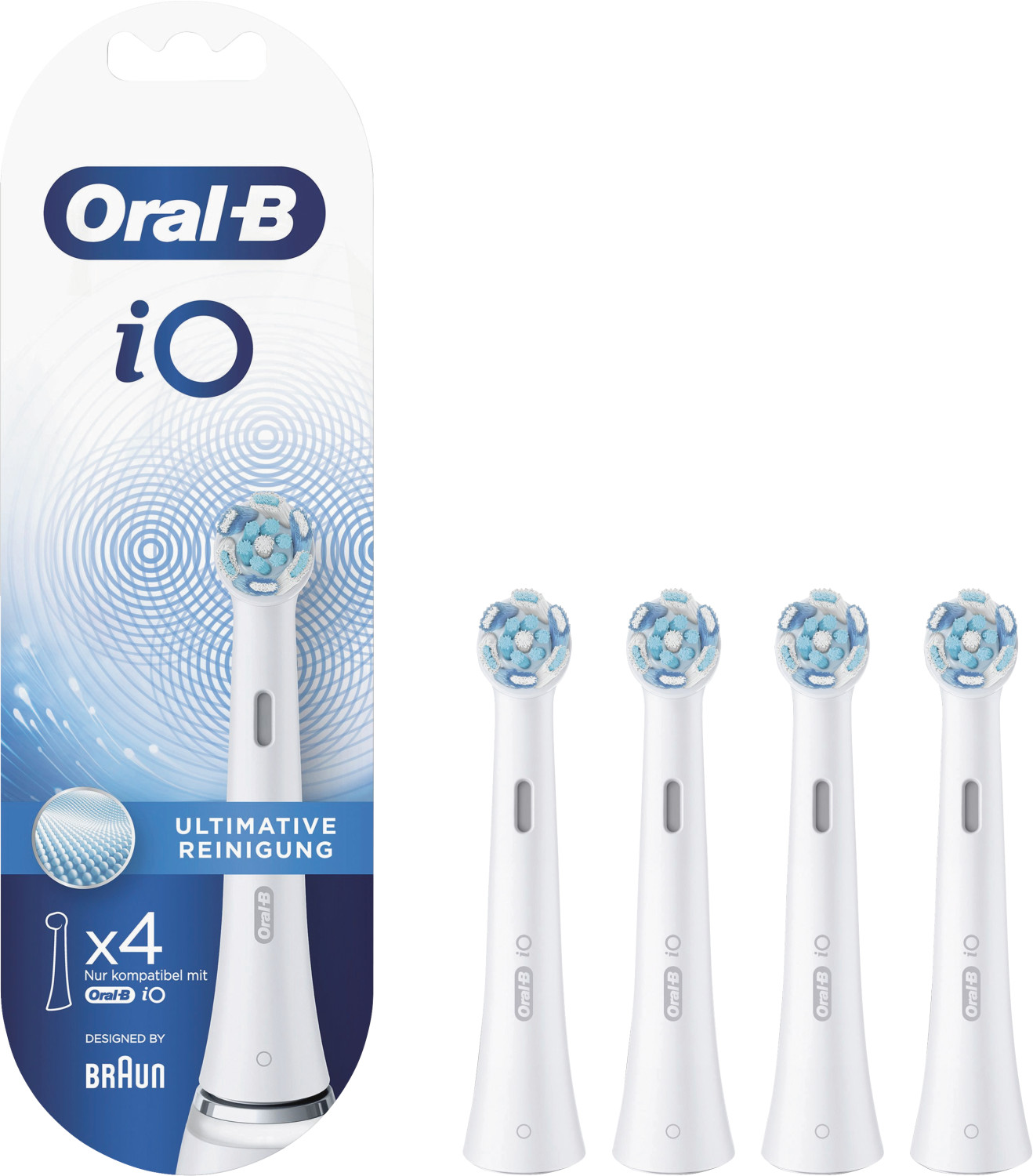 Oral-B iO Ultimative Reinigung Aufsteckbürsten weiß (4 Stk.)