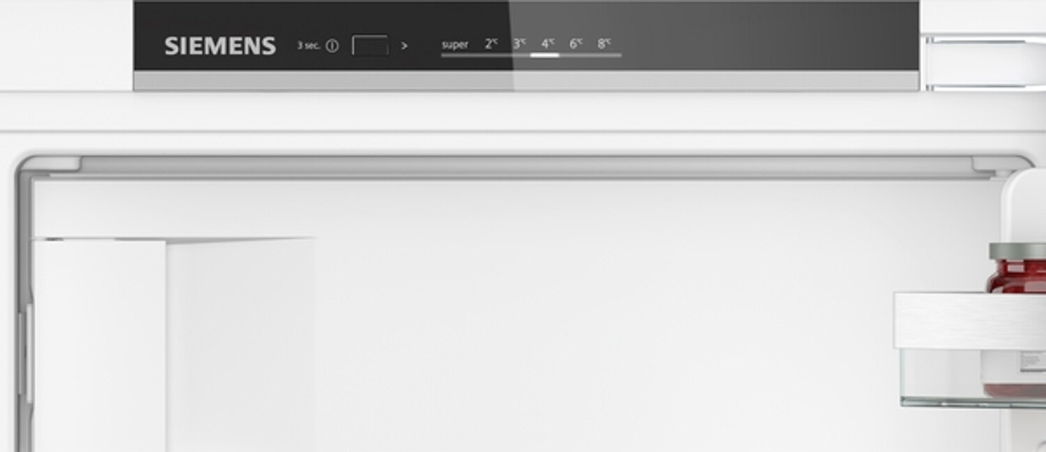 Siemens KI22LVFE0 Einbaukühlschrank Inhalt Kühlbereich 104 Liter  Höhe 87,4 cm 