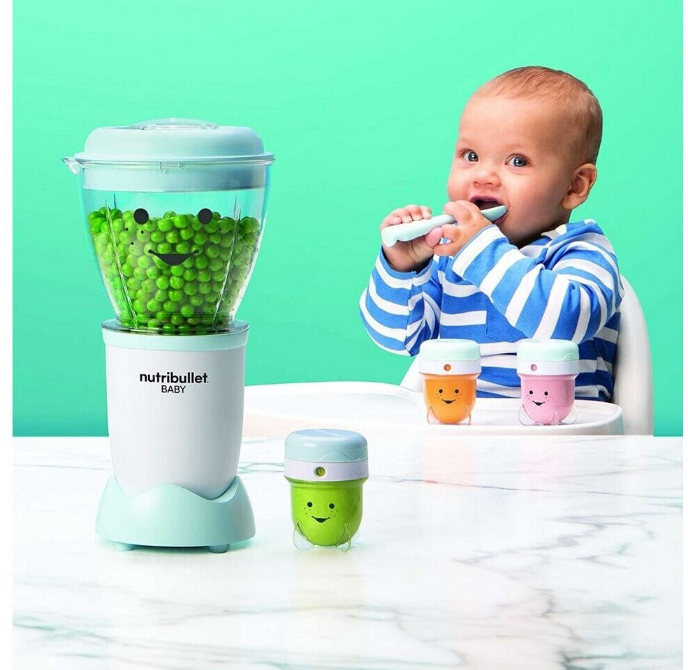 NutriBullet Ausstellungsstück NBY100 Baby Standmixer Set weiss 