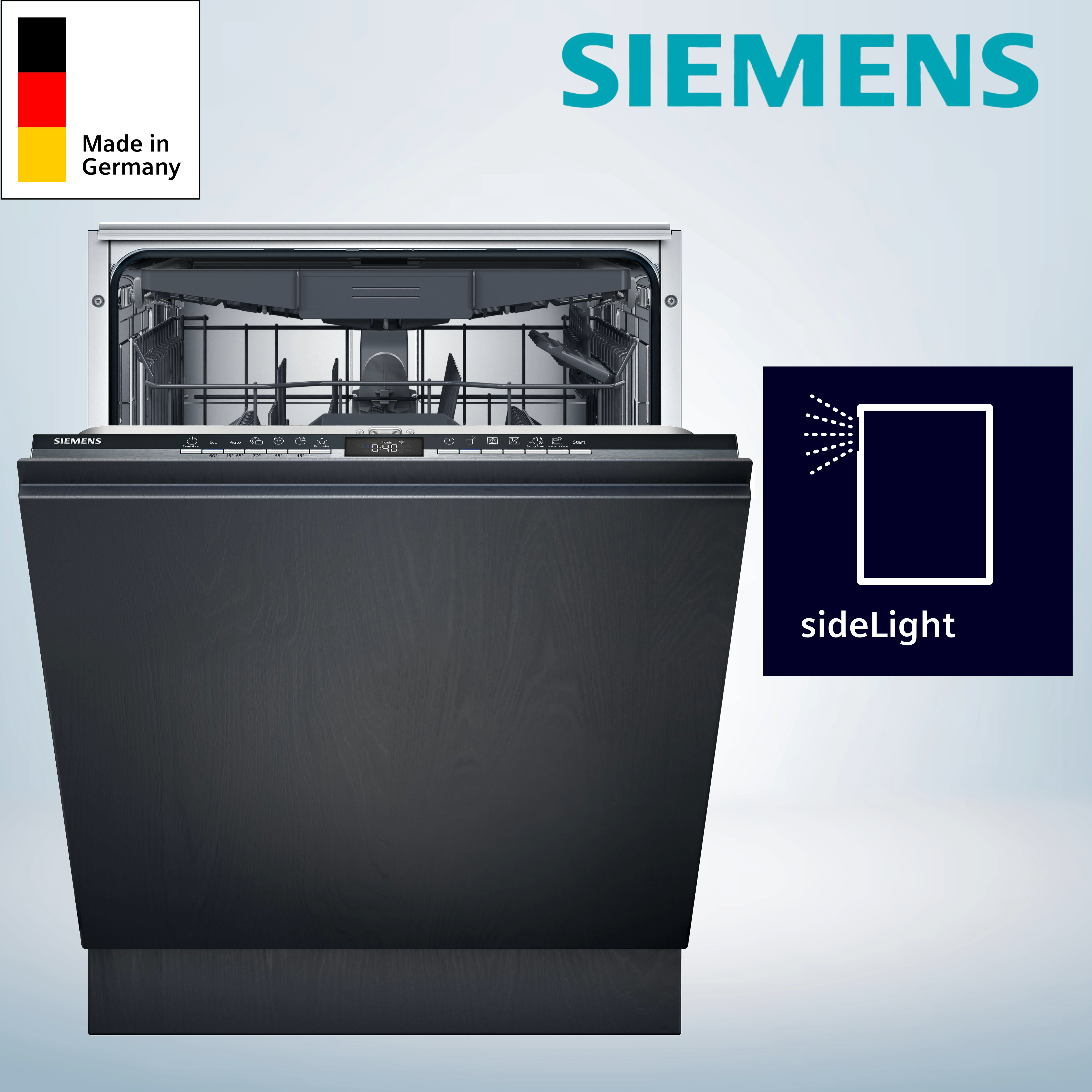  Siemens SX73EX02CE  Einbaugeschirrspüler vollintegrierbar  Anzahl Maßgedecke 13 