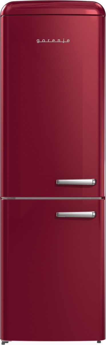 Gorenje ONRK619DR-L Kühl-Gefrier-Kombination Burgundy Links