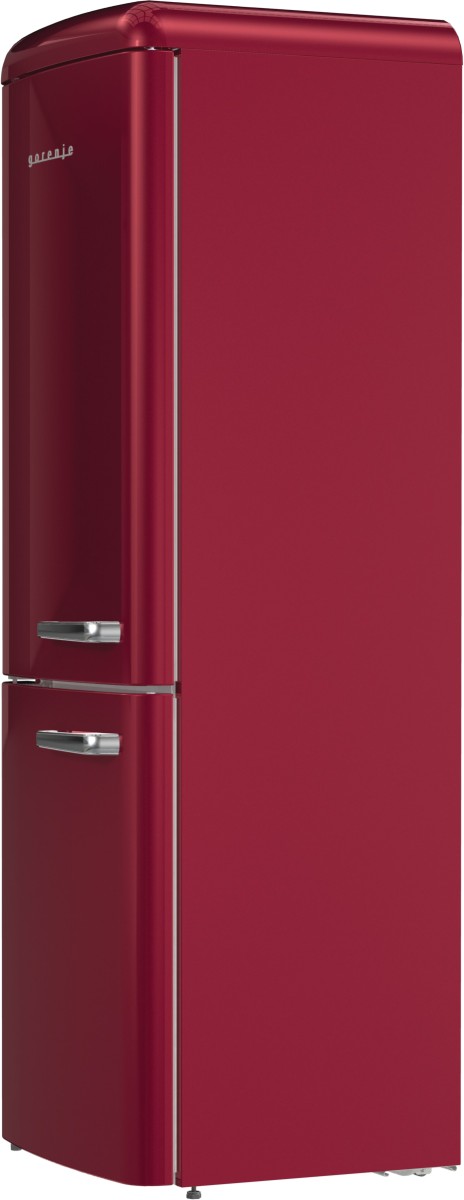 Gorenje ONRK619DR-L Kühl-Gefrier-Kombination Burgundy Links