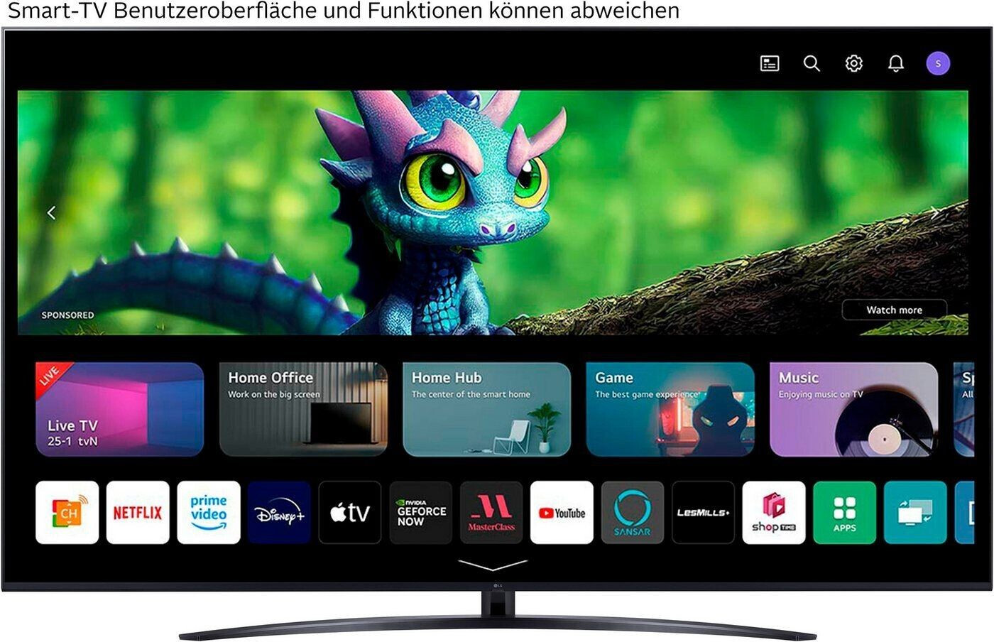 LG 86UT81006LA LED-TV, 217 cm, 4K, UHD, Smart-TV, 2024