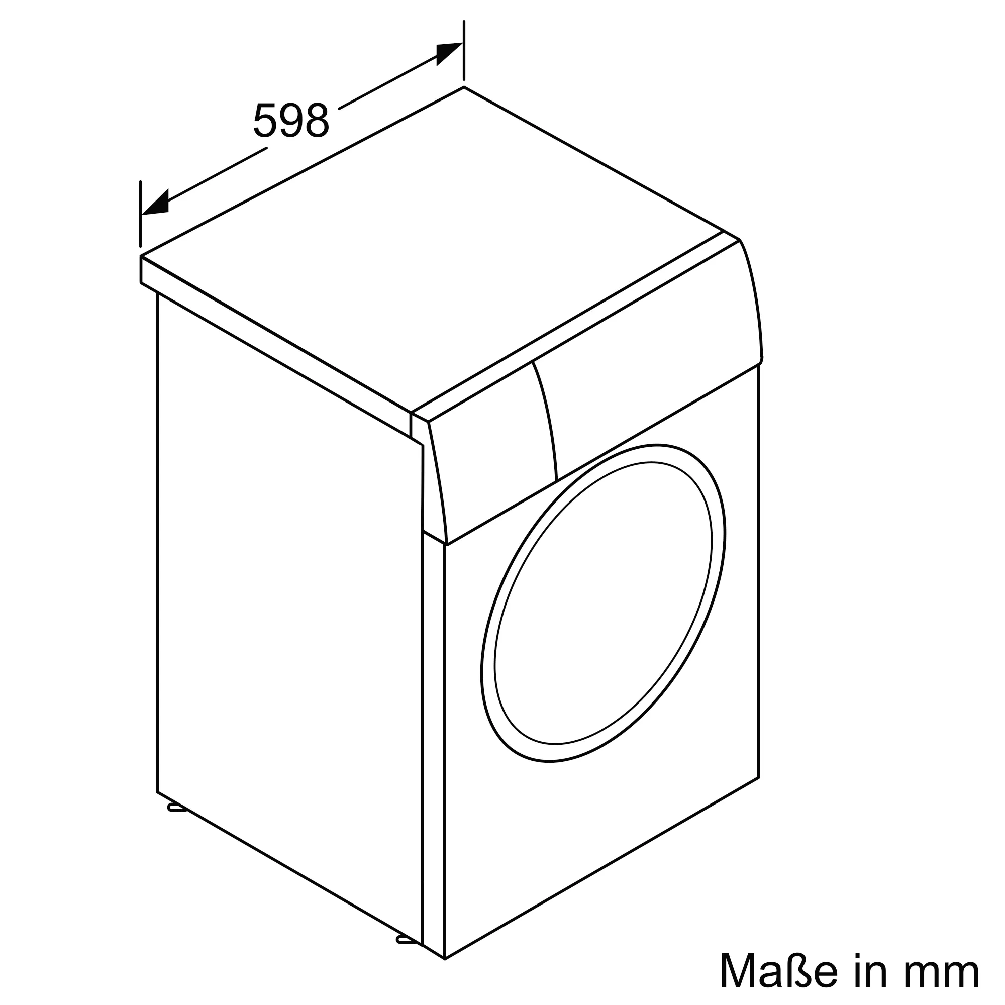 Siemens WG44G2F22 Waschmaschine, 9 kg, 1400 U/min, intelligente Dosierung