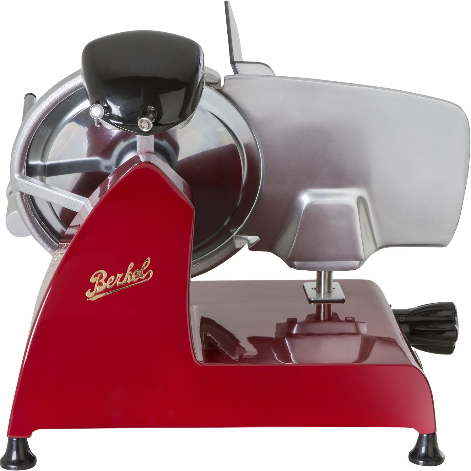 Berkel Red Line 250 rot Aufschnittmaschine  170 Watt  Schnittbreite 14 mm  Messer-Durchmesser 25 cm