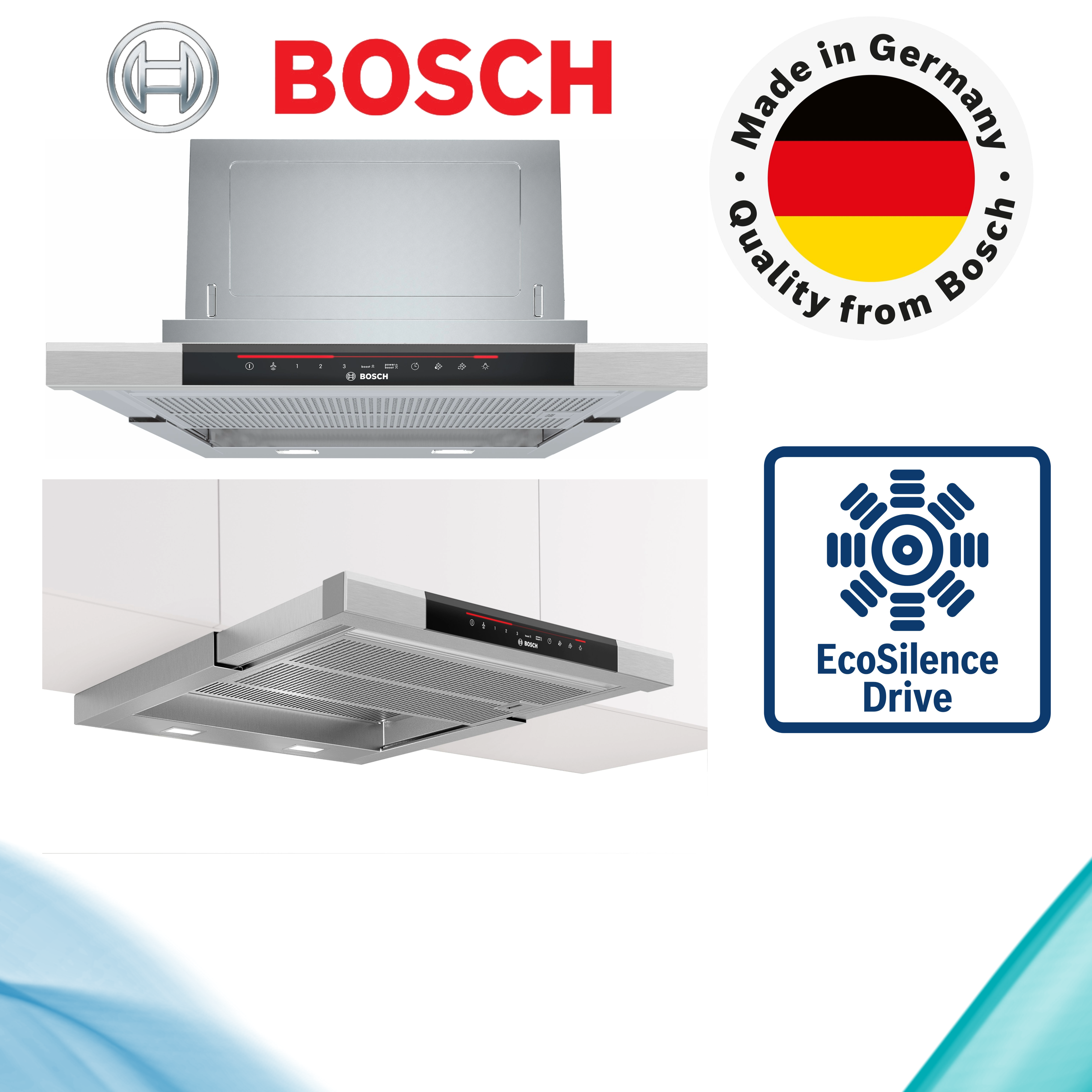 Bosch DFS067K51 Flachschirmhaube  Drucktasten 