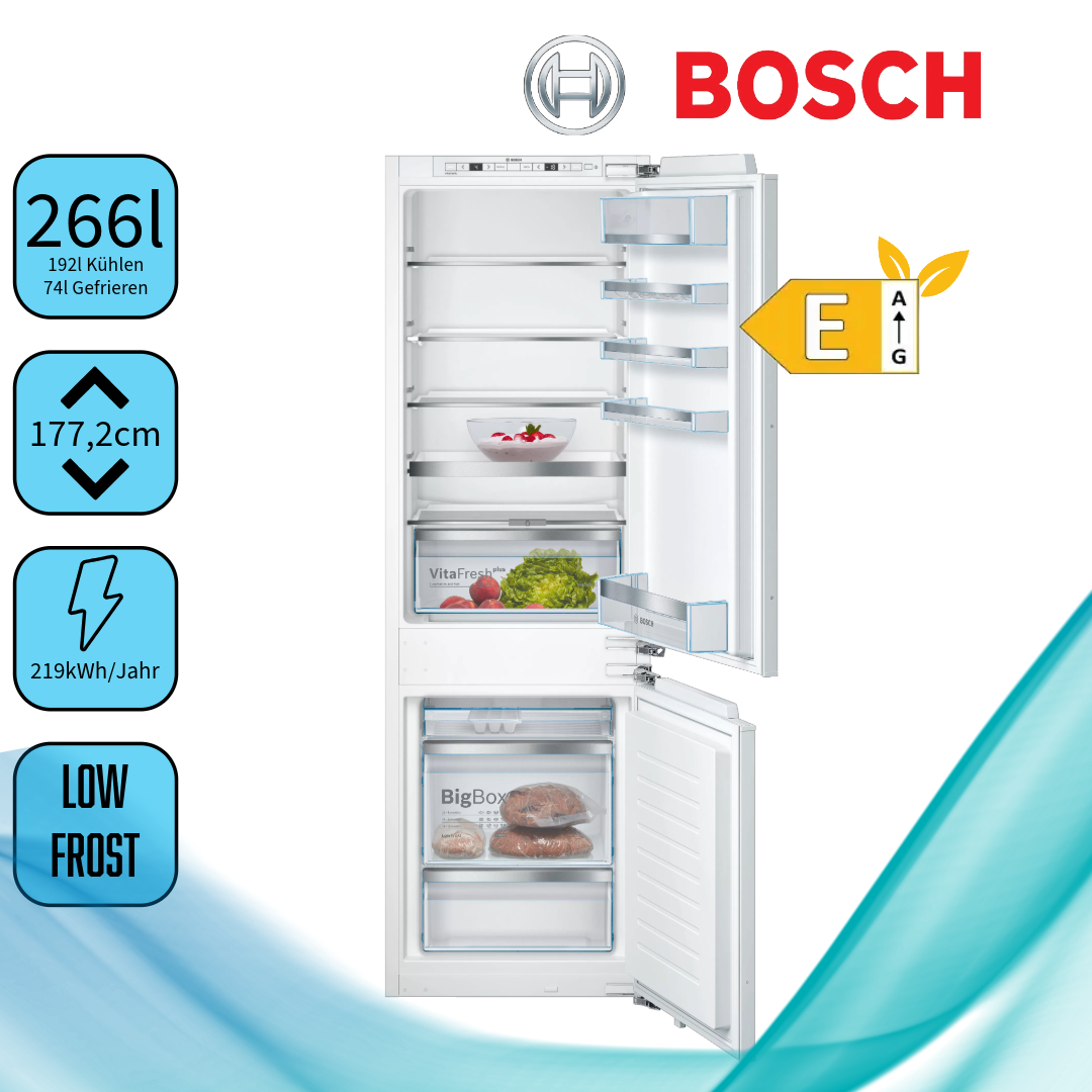 Bosch KIS86AFE0  Kühl-Gefrierkombination