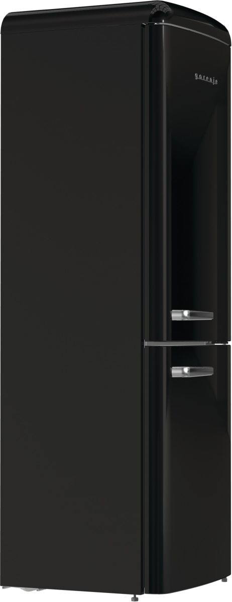 Gorenje ONRK619DBK Kühl-Gefrier-Kombination Schwarz Rechts