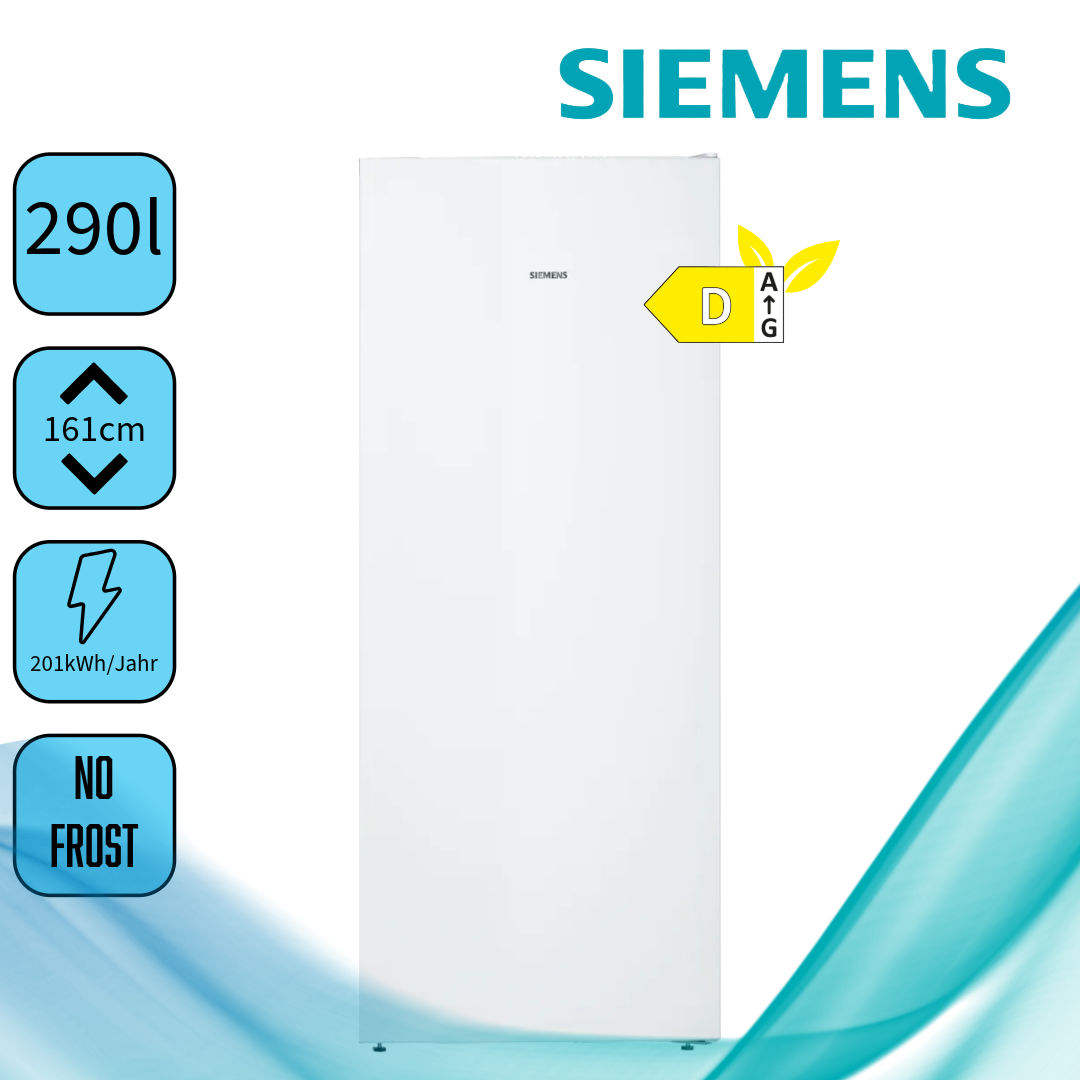 Siemens GS51NUWDP  Standgefrierschrank  290 Liter 