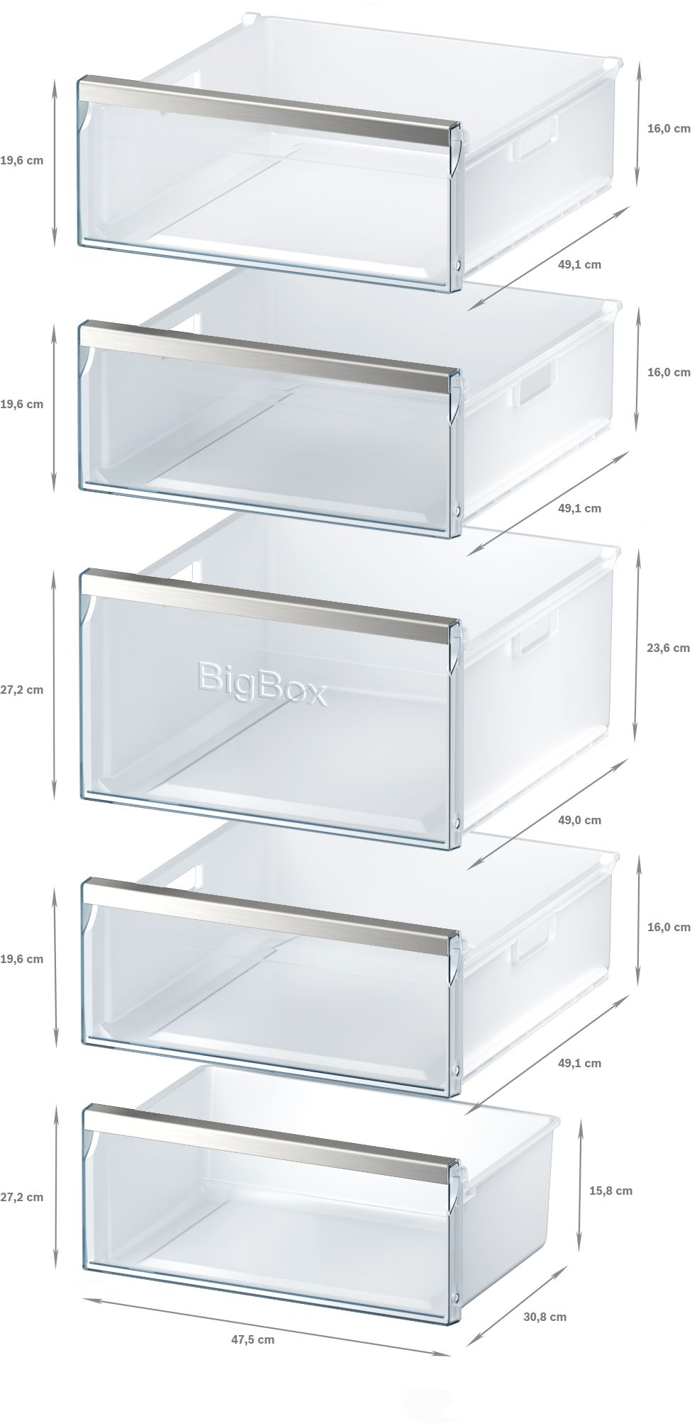 Siemens GS51NUWDP  Standgefrierschrank  290 Liter 