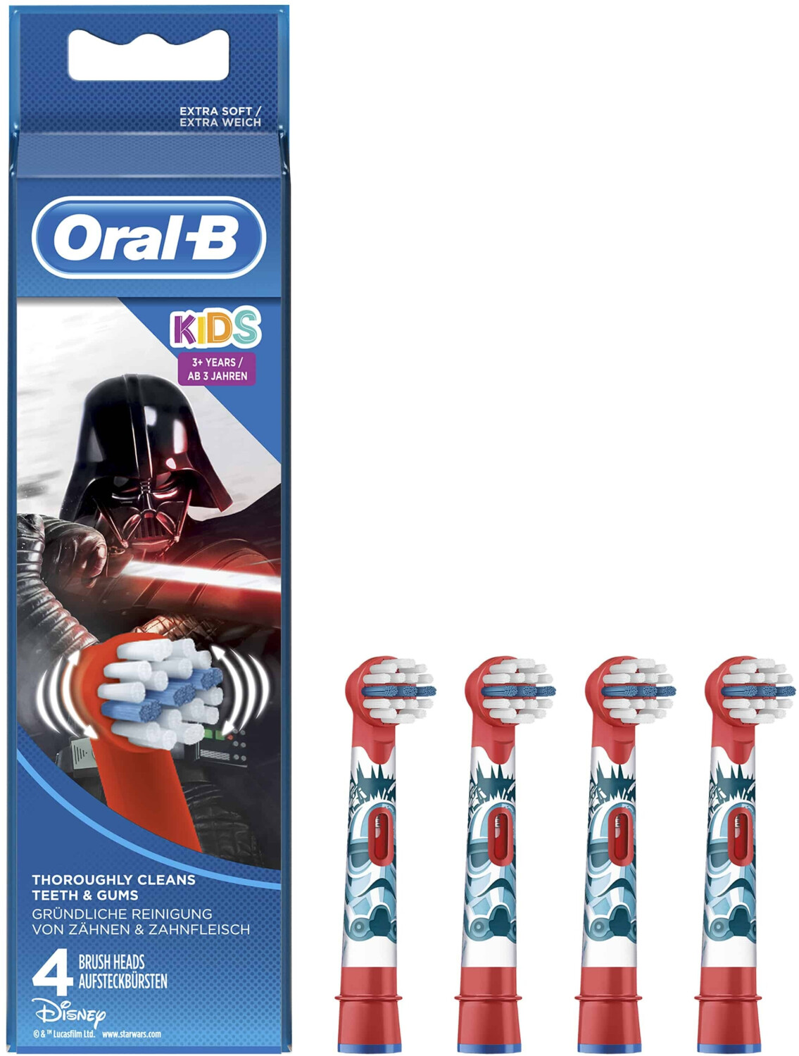 Oral-B Stages Power Star Wars Ersatzbürsten 4 Stk.