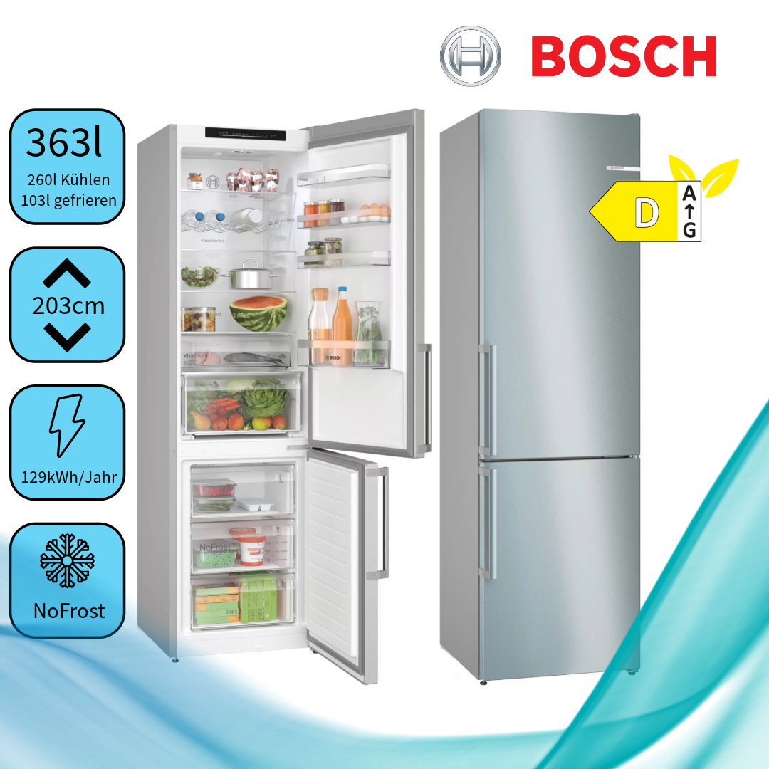 Bosch B-Ware mit Schaden KGN39VIBT Kühl-Gefrierkombination MG 781