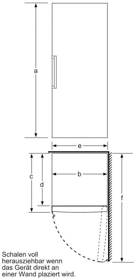 Bosch GSN54AWCV  Standgefrierschrank