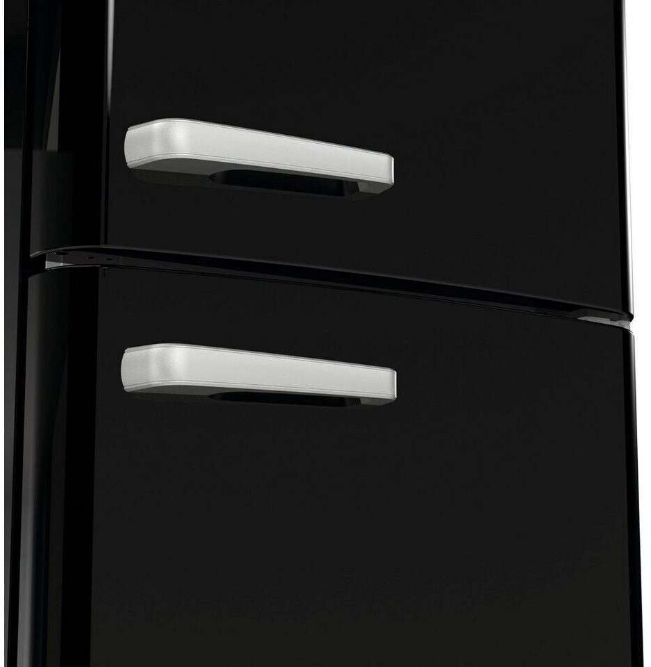 Gorenje ONRK619DBK Kühl-Gefrier-Kombination Schwarz Rechts