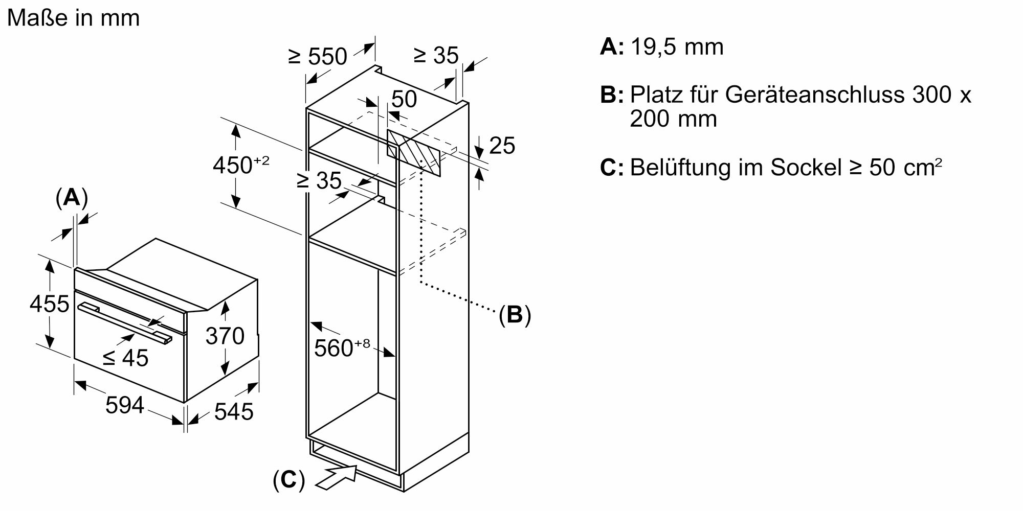 Siemens CE732GXB1 Einbau-Mikrowelle, 60 x 45 cm, Schwarz, cookControl10 - Automatikprogramme