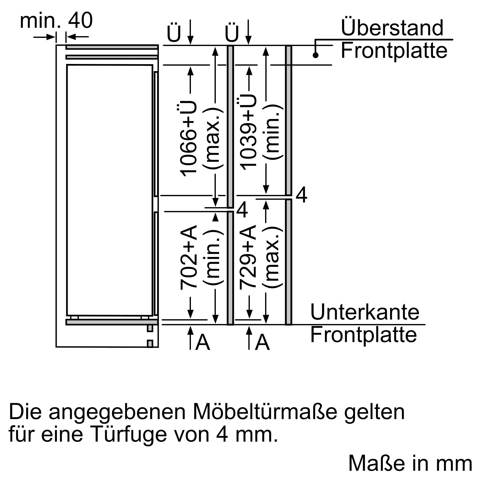 Bosch KIS86AFE0  Kühl-Gefrierkombination