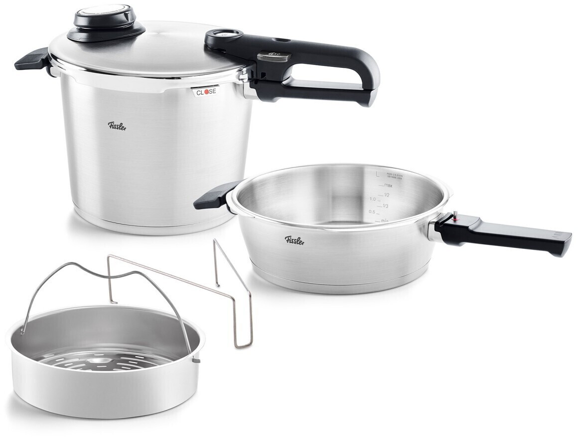  Fissler Vitavit Premium Schnellkochtopf Duo Set (622-412-12-0700)