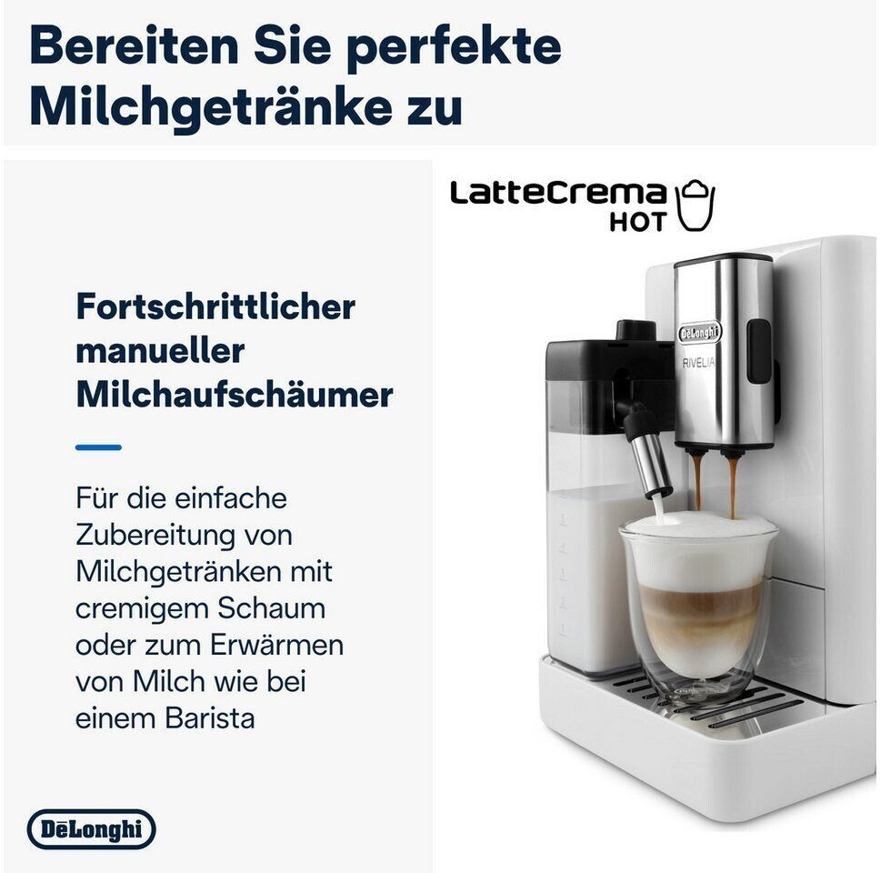 DeLonghi EXAM440.55 W Rivelia Kaffeevollautomat