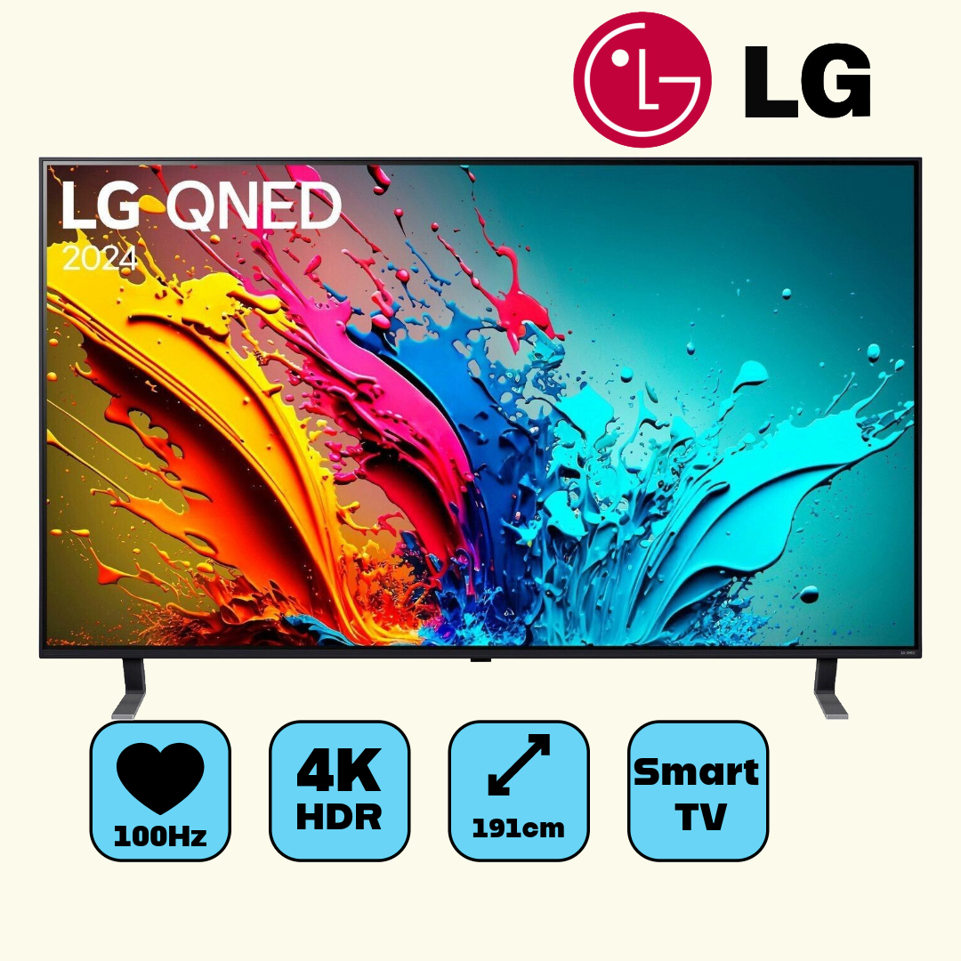 LG 75QNED85T6C (189 cm (75 Zoll), schwarz, UltraHD/4K, HDR10