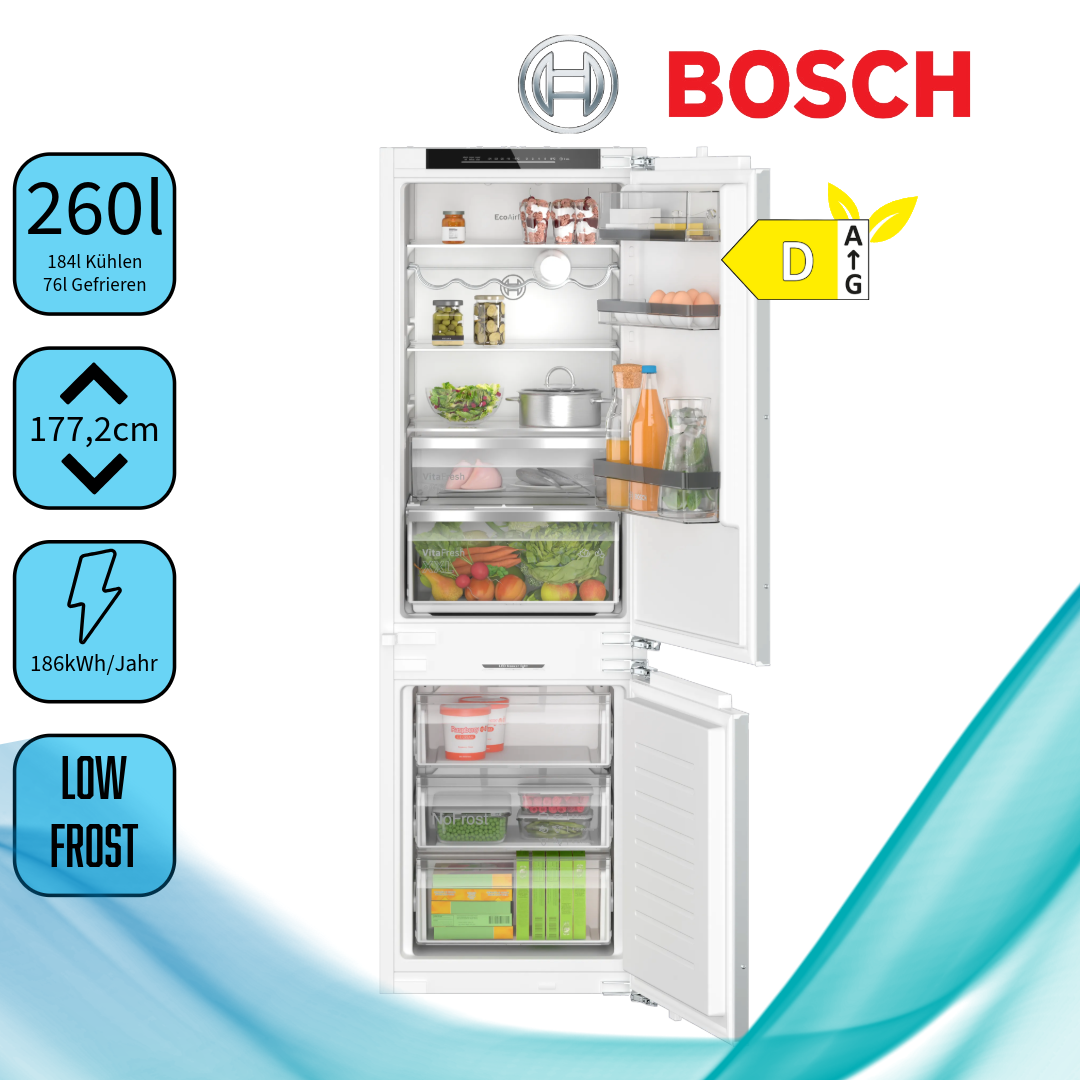 Bosch KIN86ADD0 Kühl-Gefrierkombination