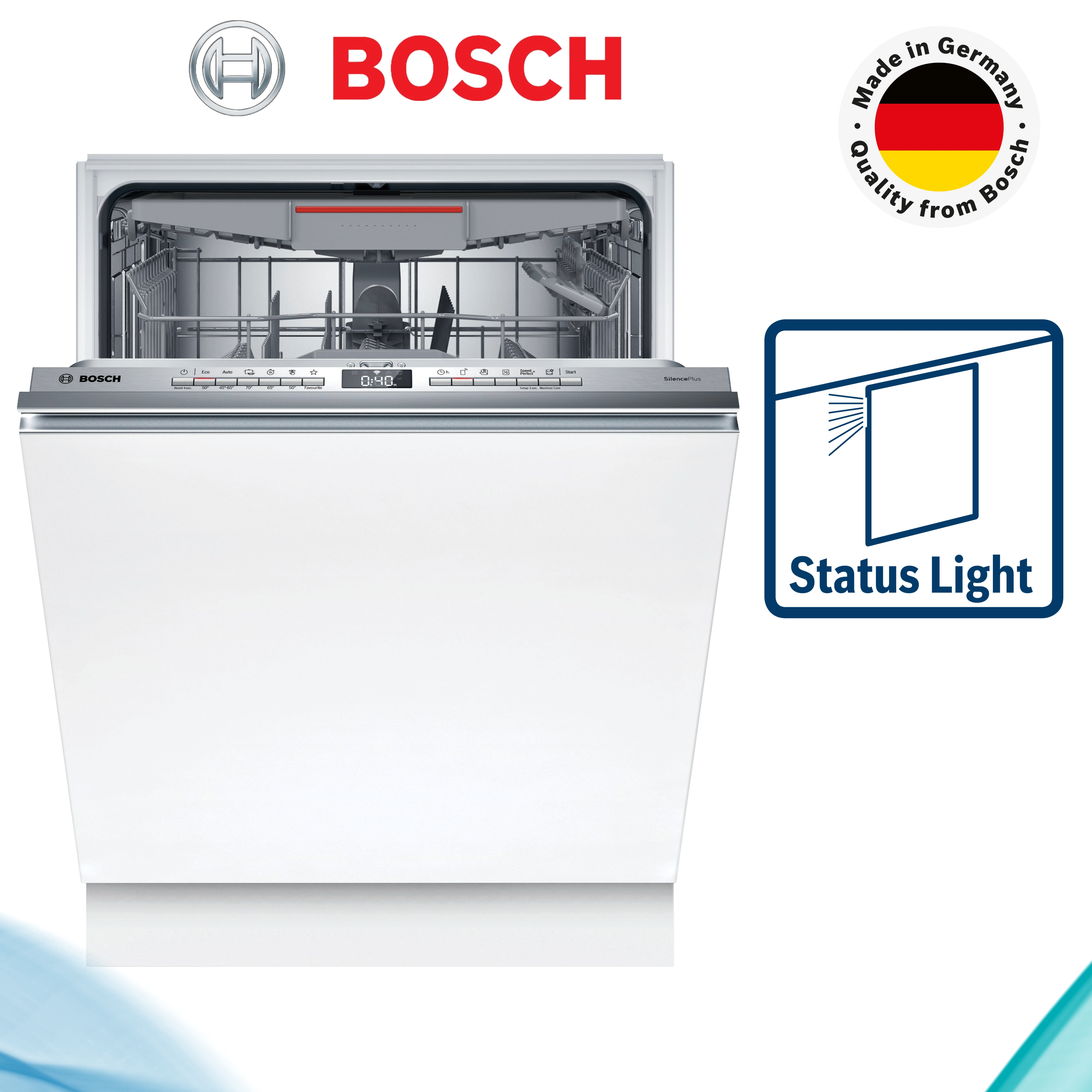 Bosch SBH4ECX21E  Einbaugeschirrspüler  vollintegrierbar  Anzahl Maßgedecke 14